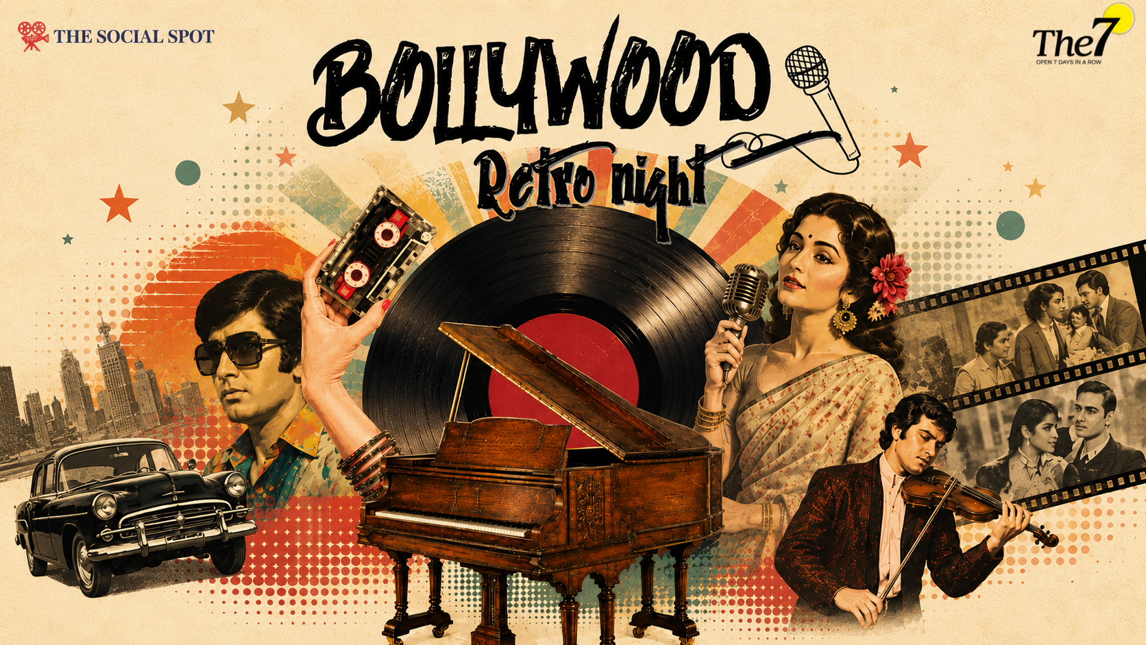 Bollywood Retro Night By SocialSpot Exp